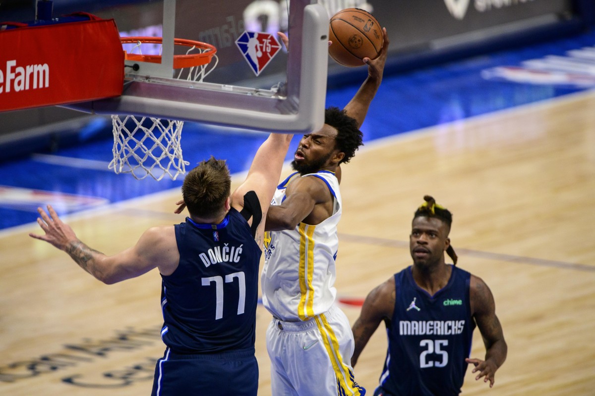 Andrew Wiggins, Dallas Mavericks, Golden State Warriors, Luka Doncic